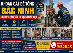Khoan Cắt Bê Tông Bắc Ninh – Dịch Vụ Trọn Gói, Đa Dạng Hạng Mục