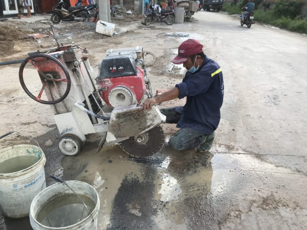 Dịch Vụ Khoan Rút Lõi Bê Tông Quang Huy Tại Huyện Thanh Trì – Giải Pháp Thi Công An Toàn